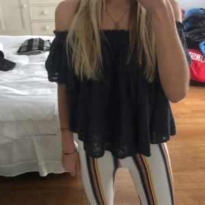 Free people off the shoulder top